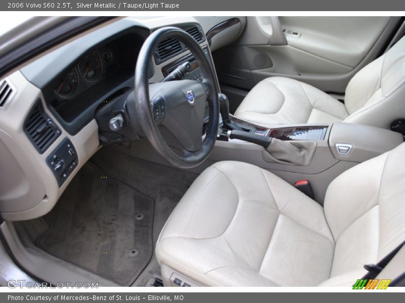Silver Metallic / Taupe/Light Taupe 2006 Volvo S60 2.5T