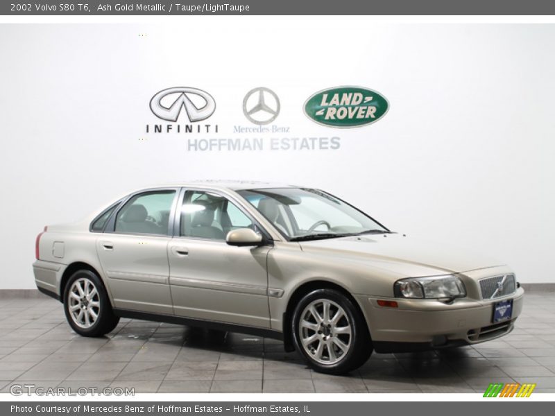 Ash Gold Metallic / Taupe/LightTaupe 2002 Volvo S80 T6
