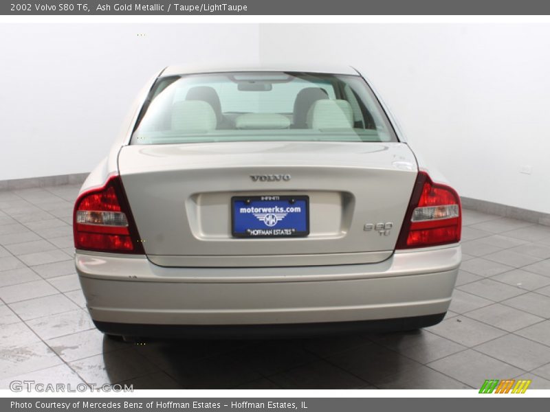 Ash Gold Metallic / Taupe/LightTaupe 2002 Volvo S80 T6