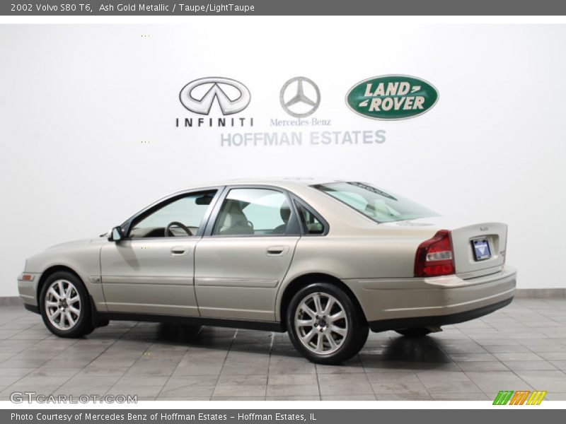 Ash Gold Metallic / Taupe/LightTaupe 2002 Volvo S80 T6