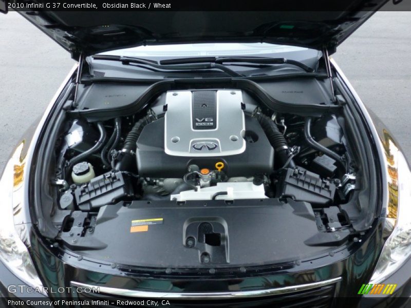 Obsidian Black / Wheat 2010 Infiniti G 37 Convertible