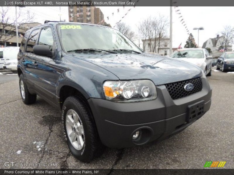 Norsea Blue Metallic / Medium/Dark Flint Grey 2005 Ford Escape XLT 4WD