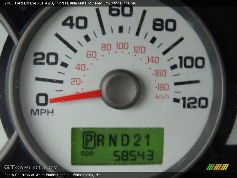 Norsea Blue Metallic / Medium/Dark Flint Grey 2005 Ford Escape XLT 4WD