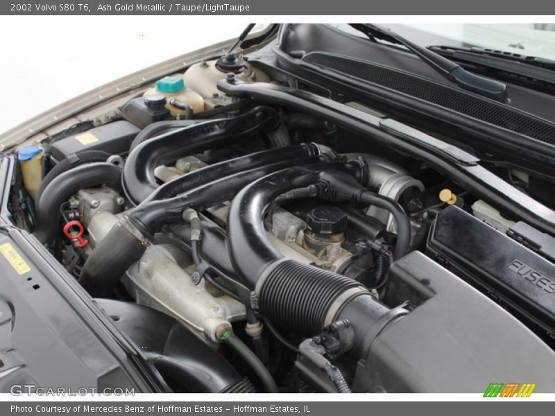  2002 S80 T6 Engine - 2.9 Liter Twin Turbocharged DOHC 24 Valve Inline 6 Cylinder
