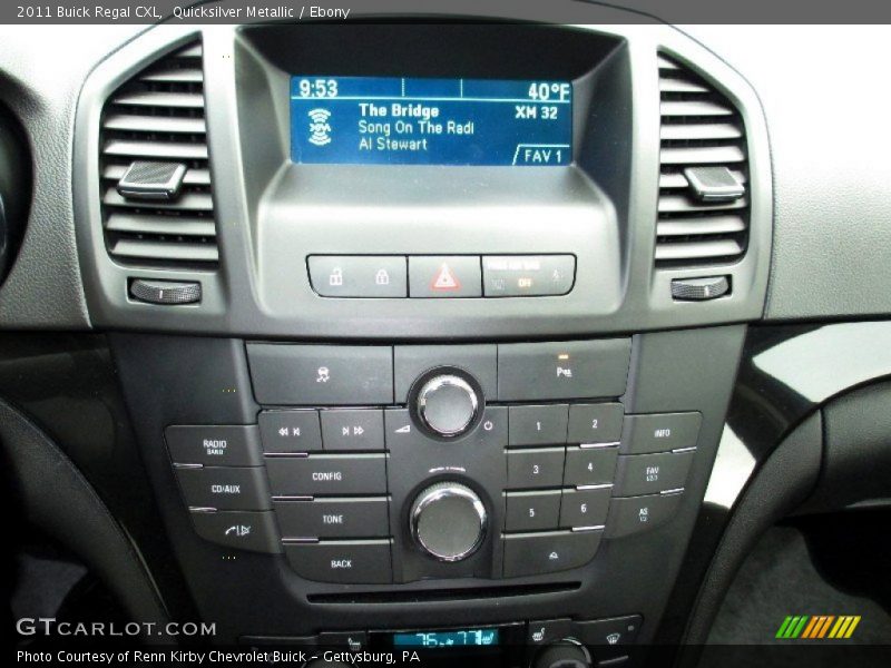 Controls of 2011 Regal CXL