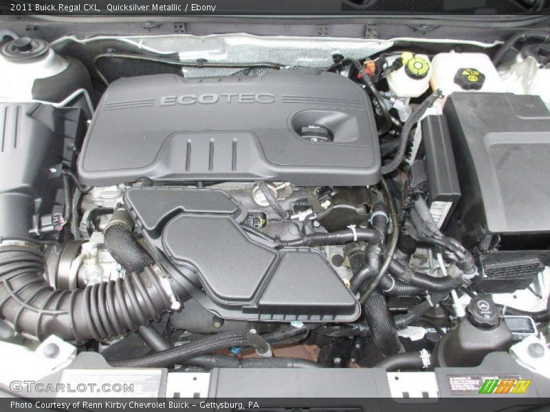  2011 Regal CXL Engine - 2.4 Liter SIDI DOHC 16-Valve VVT ECOTEC 4 Cylinder