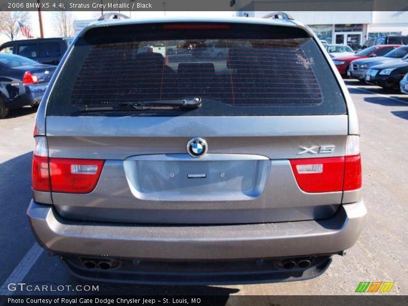 Stratus Grey Metallic / Black 2006 BMW X5 4.4i