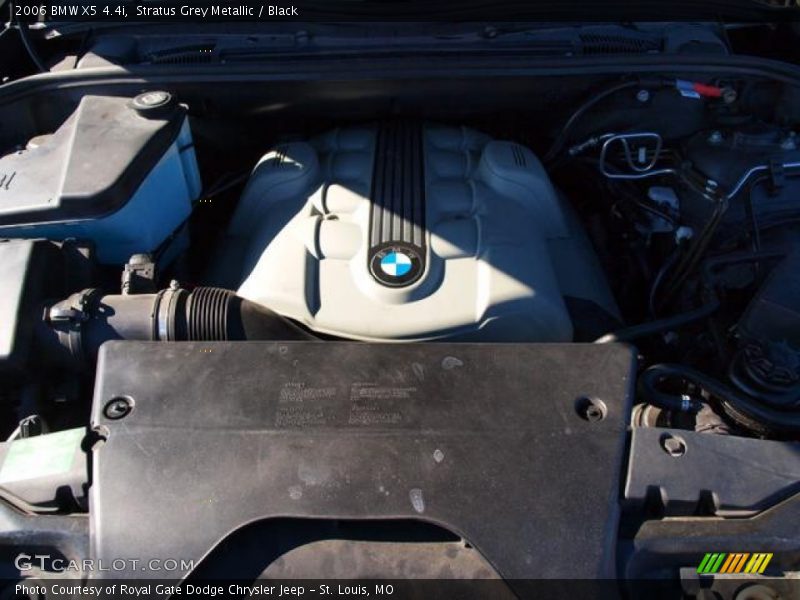 Stratus Grey Metallic / Black 2006 BMW X5 4.4i