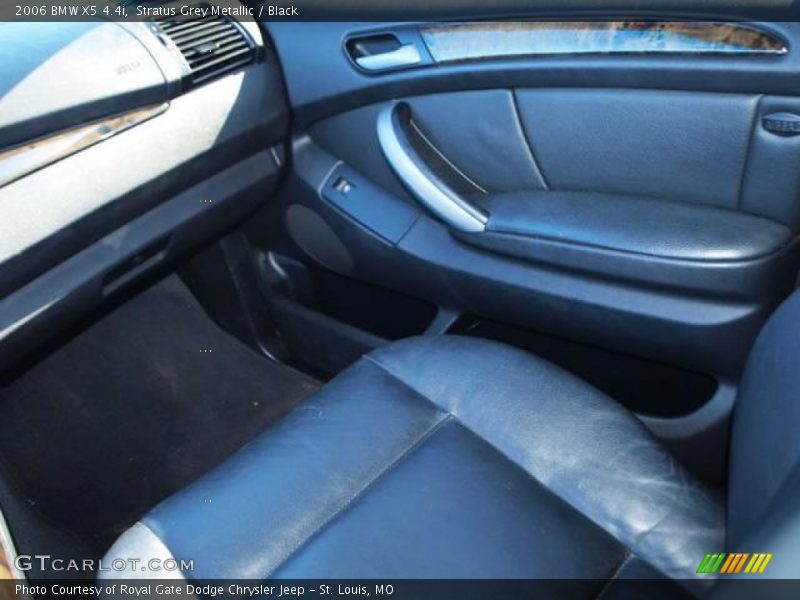 Stratus Grey Metallic / Black 2006 BMW X5 4.4i