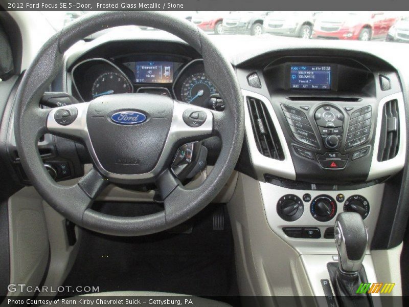 Dashboard of 2012 Focus SE 5-Door