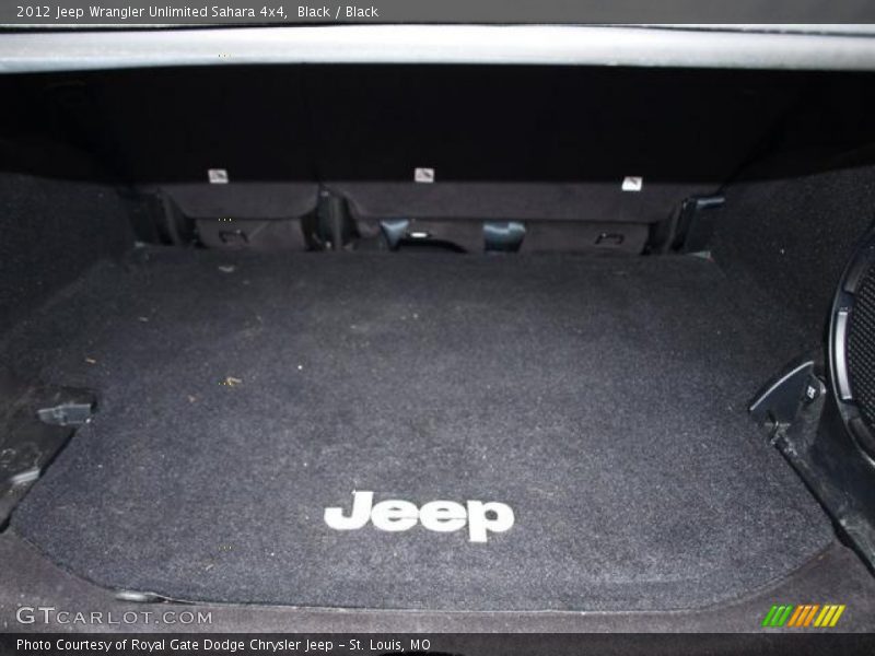 Black / Black 2012 Jeep Wrangler Unlimited Sahara 4x4