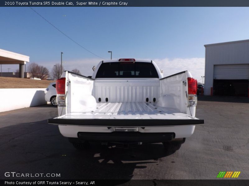 Super White / Graphite Gray 2010 Toyota Tundra SR5 Double Cab