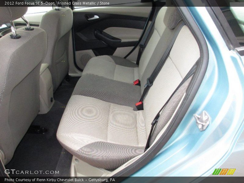 Rear Seat of 2012 Focus SE 5-Door