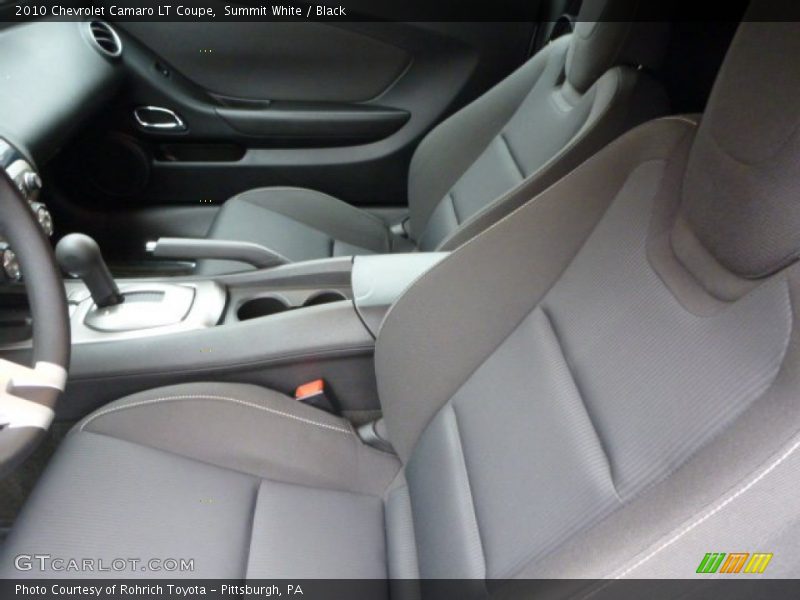 Summit White / Black 2010 Chevrolet Camaro LT Coupe