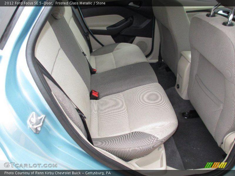 Rear Seat of 2012 Focus SE 5-Door