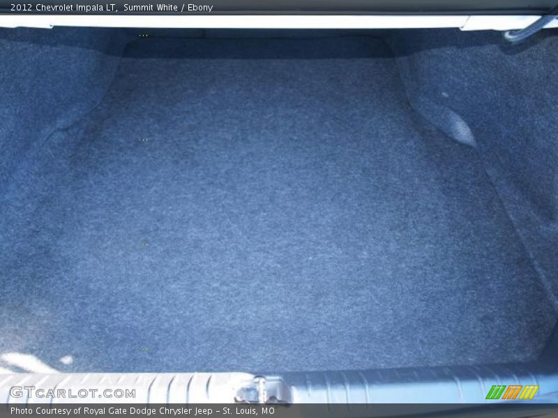 Summit White / Ebony 2012 Chevrolet Impala LT