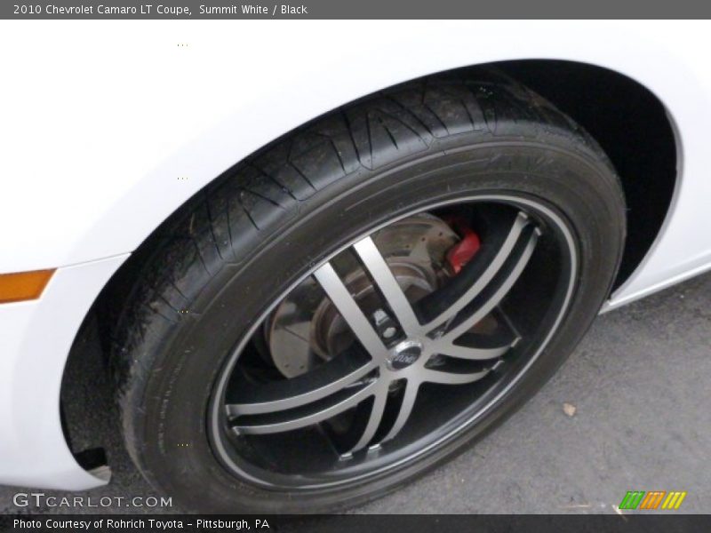 Summit White / Black 2010 Chevrolet Camaro LT Coupe