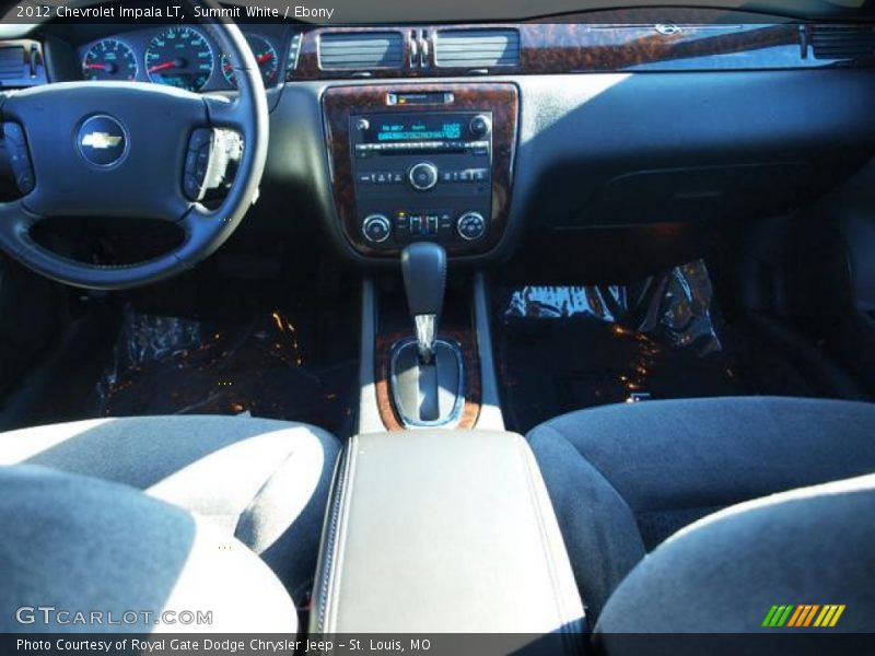 Summit White / Ebony 2012 Chevrolet Impala LT