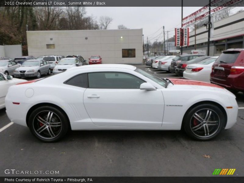 Summit White / Black 2010 Chevrolet Camaro LT Coupe