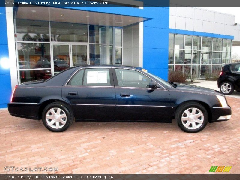 Blue Chip Metallic / Ebony Black 2006 Cadillac DTS Luxury