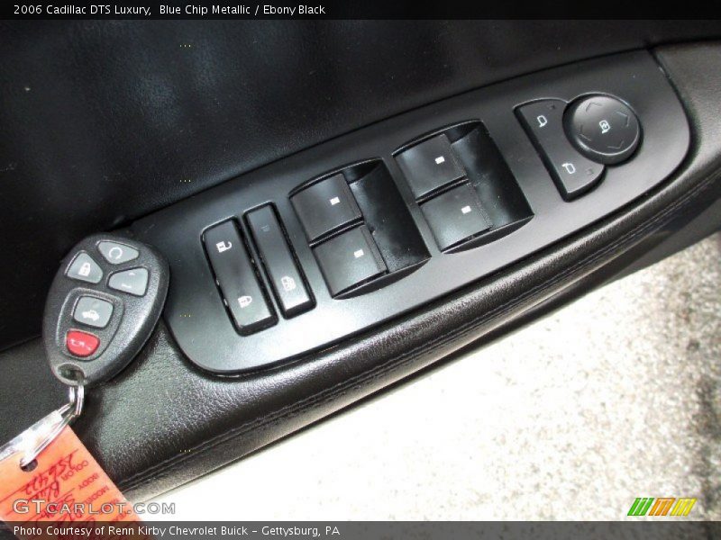 Blue Chip Metallic / Ebony Black 2006 Cadillac DTS Luxury