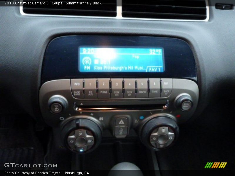 Summit White / Black 2010 Chevrolet Camaro LT Coupe