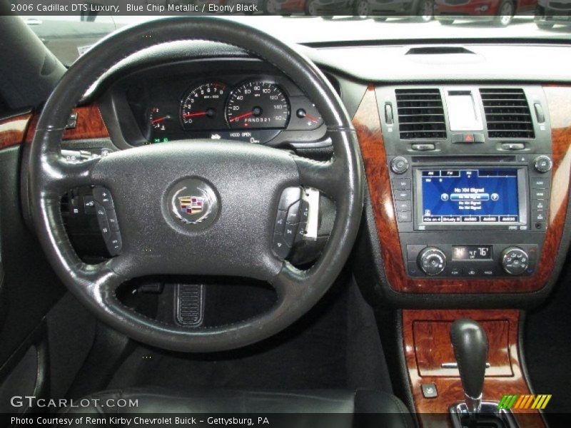 Blue Chip Metallic / Ebony Black 2006 Cadillac DTS Luxury