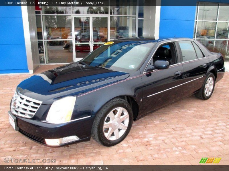 Blue Chip Metallic / Ebony Black 2006 Cadillac DTS Luxury