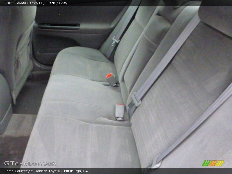 Black / Gray 2005 Toyota Camry LE