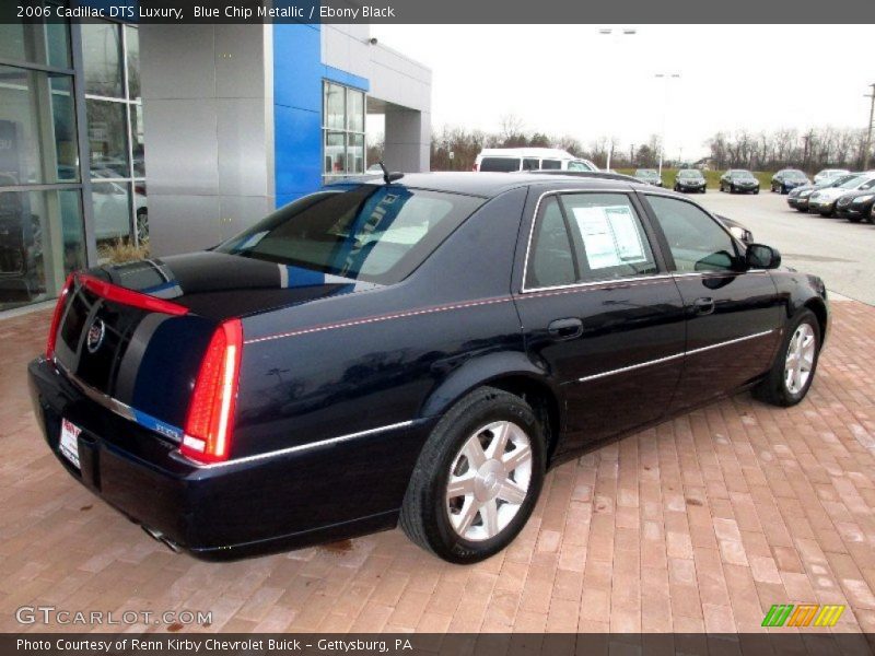 Blue Chip Metallic / Ebony Black 2006 Cadillac DTS Luxury