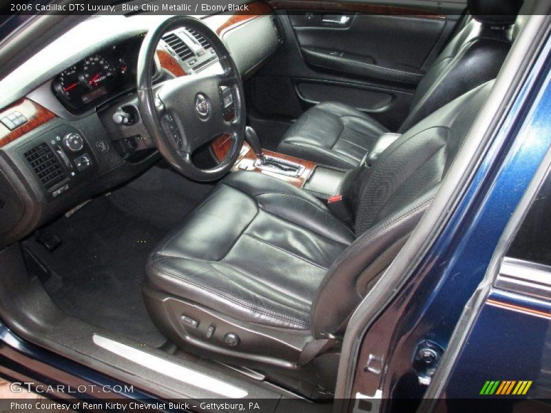 Blue Chip Metallic / Ebony Black 2006 Cadillac DTS Luxury