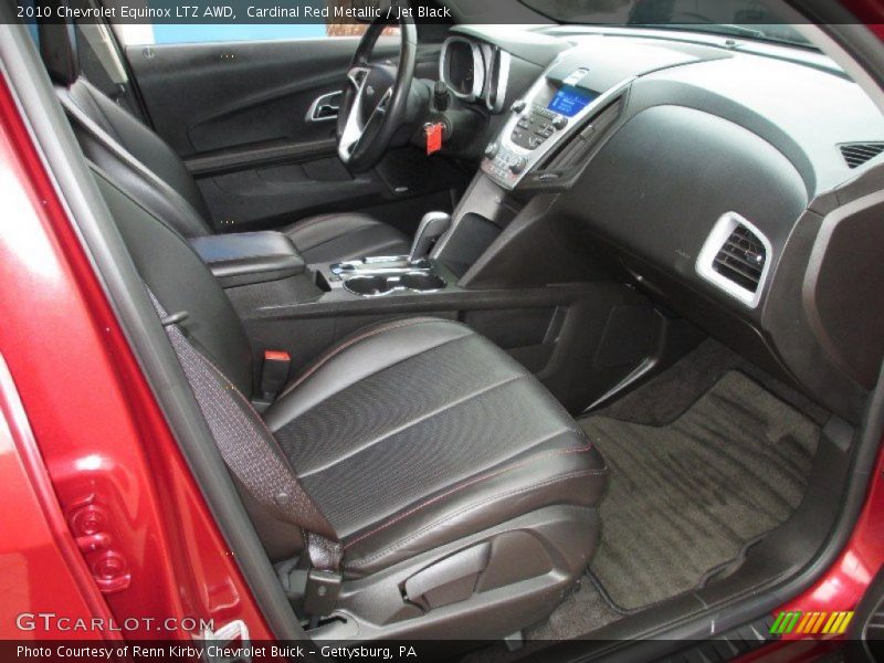 Cardinal Red Metallic / Jet Black 2010 Chevrolet Equinox LTZ AWD