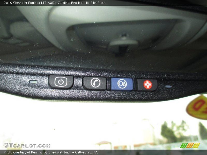 Cardinal Red Metallic / Jet Black 2010 Chevrolet Equinox LTZ AWD