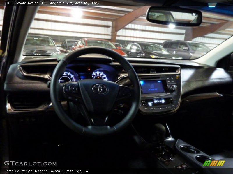 Magnetic Gray Metallic / Black 2013 Toyota Avalon XLE