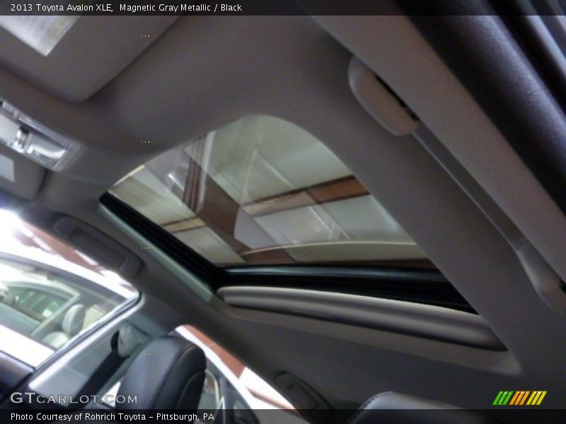 Magnetic Gray Metallic / Black 2013 Toyota Avalon XLE