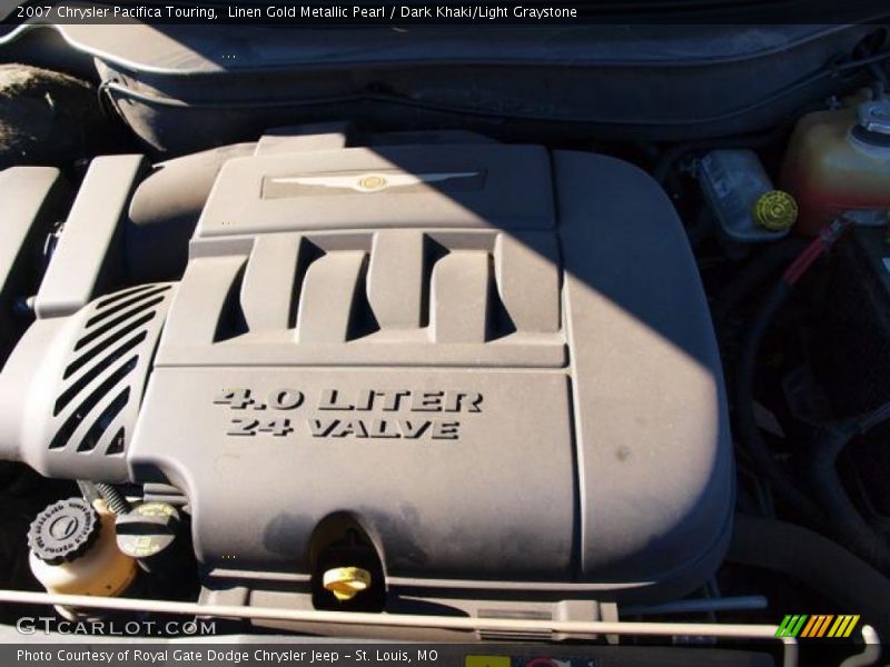 Linen Gold Metallic Pearl / Dark Khaki/Light Graystone 2007 Chrysler Pacifica Touring
