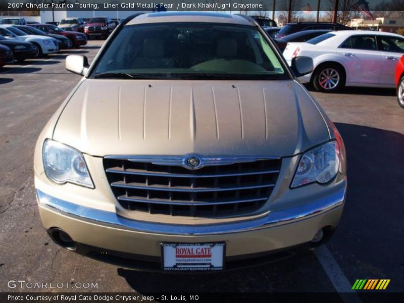 Linen Gold Metallic Pearl / Dark Khaki/Light Graystone 2007 Chrysler Pacifica Touring