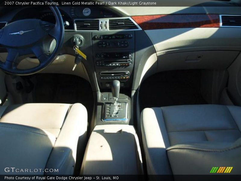 Linen Gold Metallic Pearl / Dark Khaki/Light Graystone 2007 Chrysler Pacifica Touring