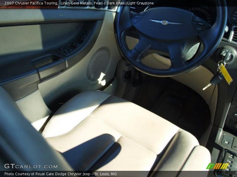 Linen Gold Metallic Pearl / Dark Khaki/Light Graystone 2007 Chrysler Pacifica Touring