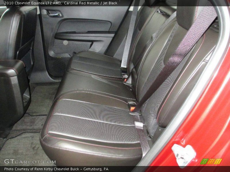 Cardinal Red Metallic / Jet Black 2010 Chevrolet Equinox LTZ AWD