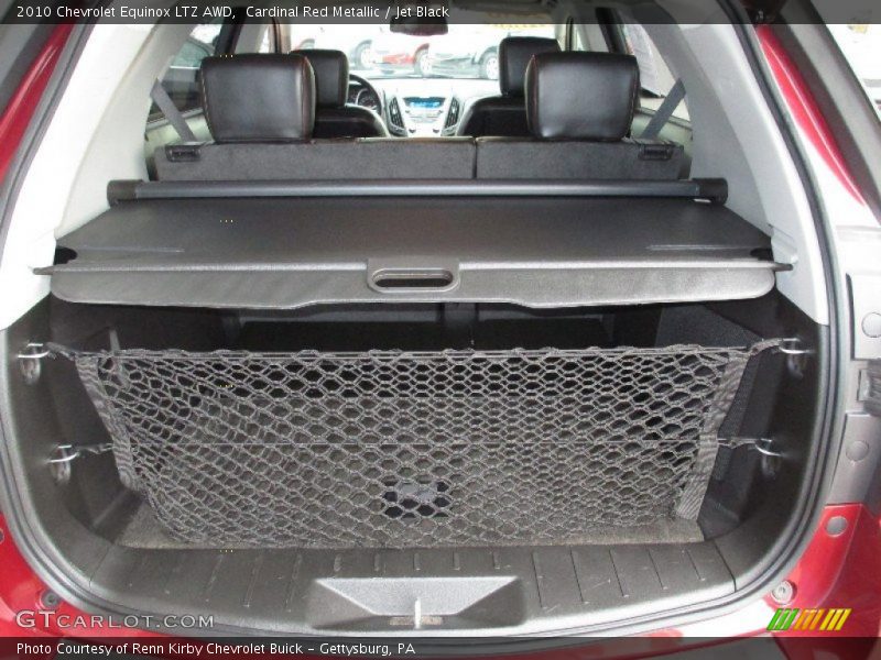 Cardinal Red Metallic / Jet Black 2010 Chevrolet Equinox LTZ AWD