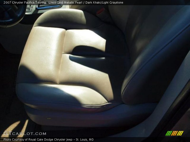 Linen Gold Metallic Pearl / Dark Khaki/Light Graystone 2007 Chrysler Pacifica Touring