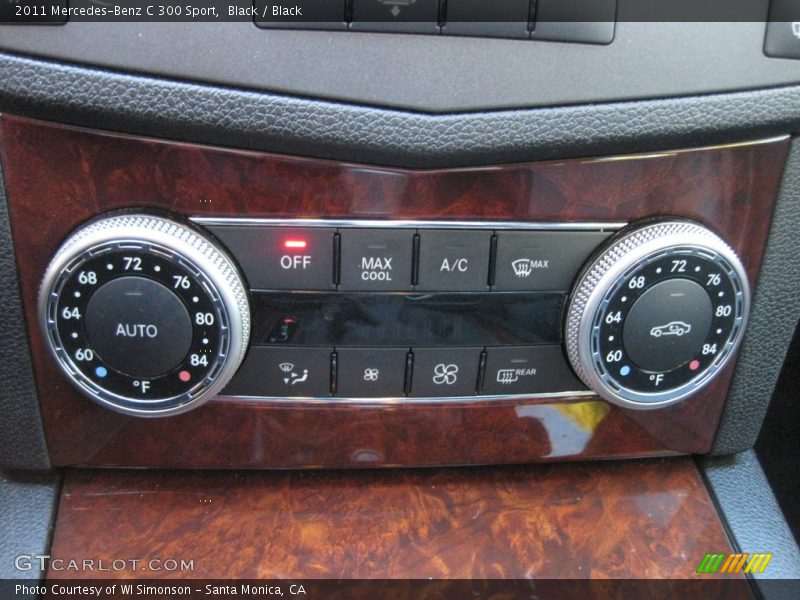 Black / Black 2011 Mercedes-Benz C 300 Sport