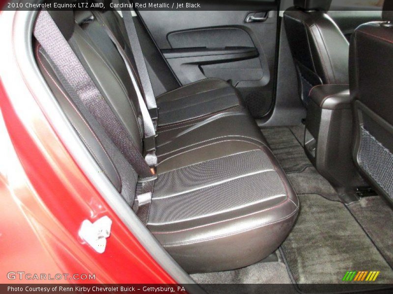 Cardinal Red Metallic / Jet Black 2010 Chevrolet Equinox LTZ AWD