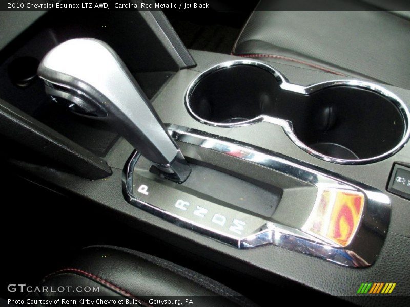 Cardinal Red Metallic / Jet Black 2010 Chevrolet Equinox LTZ AWD