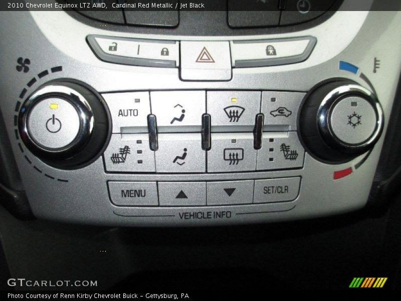 Cardinal Red Metallic / Jet Black 2010 Chevrolet Equinox LTZ AWD