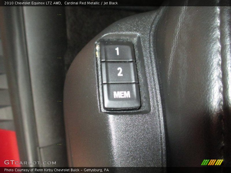 Cardinal Red Metallic / Jet Black 2010 Chevrolet Equinox LTZ AWD