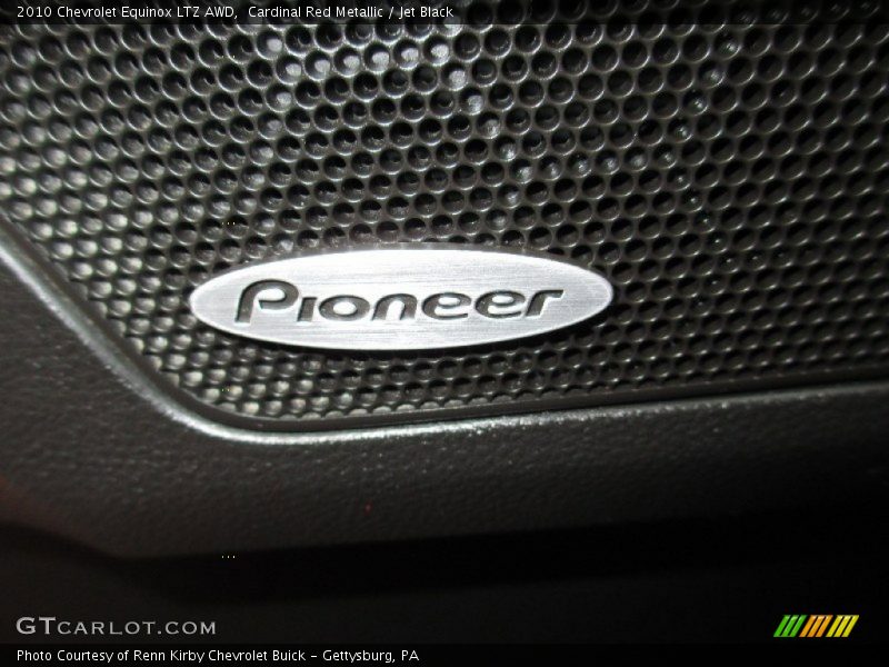 Cardinal Red Metallic / Jet Black 2010 Chevrolet Equinox LTZ AWD