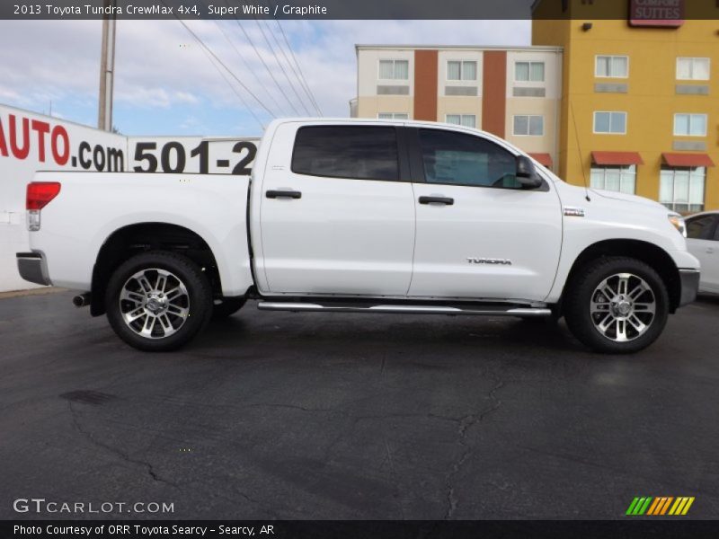 Super White / Graphite 2013 Toyota Tundra CrewMax 4x4