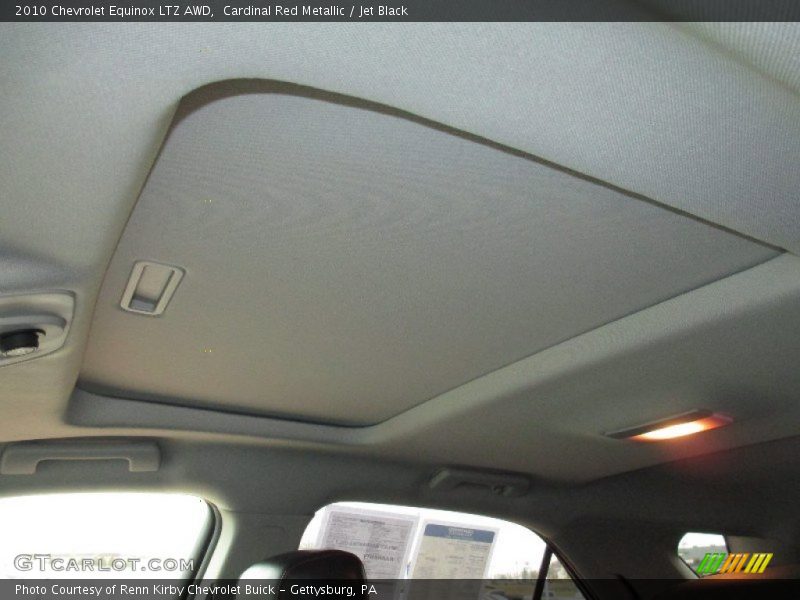 Cardinal Red Metallic / Jet Black 2010 Chevrolet Equinox LTZ AWD